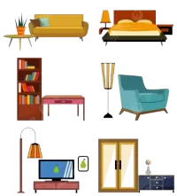 اثاث كامل للبيع في النرويج : مستعمل وجديد